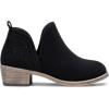 Classic Perf-912-black Nubuck