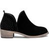 Suede Leather-912l-black Suede
