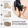 imageVepose Womens 936 Chelsea Ankle Boots Platform Lug Sole Elastic Slip on BootiesBeigeclassic936