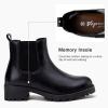 imageVepose Womens 9607 Chelsea Ankle Boots PullOn Booties for WomenBlack