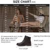 imageVepose Womens Combat Ankle Boots Lace up Comfortable Booties Low HeelDark Brown Pocket903