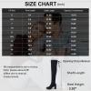 imageVepose Womens Over The Knee High Boots Suede Thigh High Boot 3 Inch Chunky Heels Zipper Adjustable Opening ShoesBlack Suede