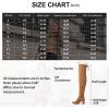 imageVepose Womens Aria Thigh High Over The Knee Boots Cute Suede Long Boots with High Heel and Inner ZipperCamel
