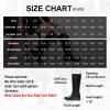 imageVepose Womens Riding Knee High Boots Calf Tall Stretch Retro Low Heel 952 Boots with ZipperBlackriding 952