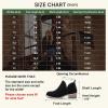imageVepose Womens Short Ankle Boots Low Heel Western Cutout Perforated BootiesClassic Perf912black Nubuck