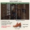 imageVepose Womens Short Ankle Boots Low Heel Western Cutout Perforated BootiesClassic Perf912red Brown
