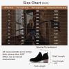 imageVepose Womens Short Ankle Boots Low Heel Western Cutout Perforated BootiesSuede Leather912lblack Suede
