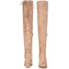 imageVepose Womens Thigh High Black Over The Knee Boots Tall Suede Knee High 996 BootSandimitation Grain996