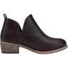 imageVepose Womens Short Ankle Boots Low Heel Western Cutout Perforated BootiesClassic Perf912dark Tan
