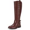Tall Boots-949-coffee/Cognac