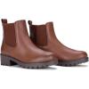 imageVepose Womens 9607 Chelsea Ankle Boots PullOn Booties for WomenMocha Brown