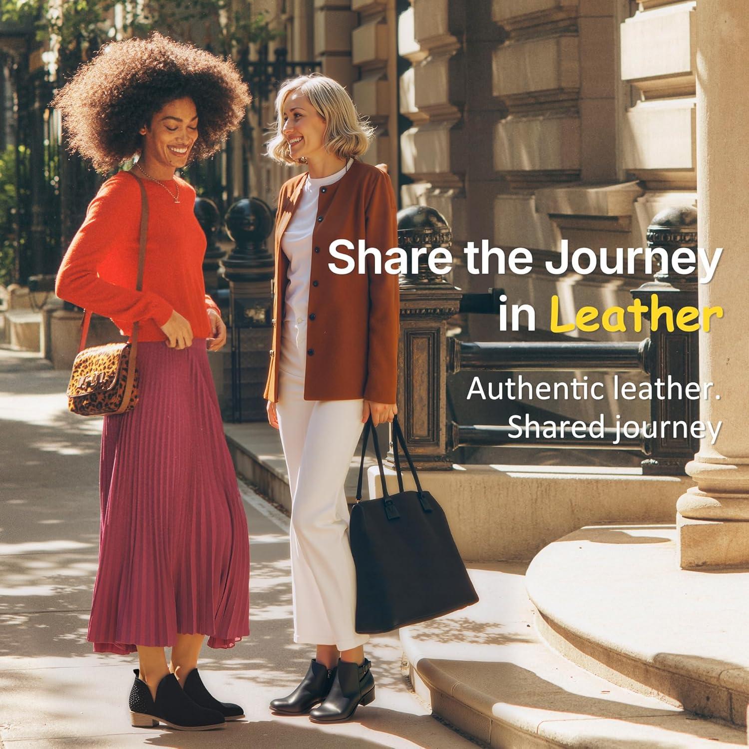 imageVepose Womens Short Ankle Boots Low Heel Western Cutout Perforated BootiesBlack Leather Cutout