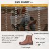 imageVepose Womens 910 Ankle Boots Lace up Flat Fashion Combat Booties Low HeelAnkle Booties910mocha Brown