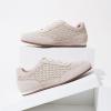 image:imageVepose Womens Casual Breathable Fashion Sneakers 8206 Trendy Lightweight Vintage Mesh Shoes Lace up TrainersBeige01