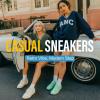 image:imageVepose Womens Fashion Sneakers Dressy Casual Square Toe Lace Detail Retro Tennis Shoes Comfortable Walking 8205 TrainersBeige Suede