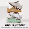 image:imageVepose Womens Fashion SneakersCasual Walking Square Toe 8203 Comfortable Vintage Breathable Woven Raffia ShoesBeige