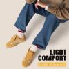 image:imageVepose Womens Fashion SneakersCasual Walking Square Toe 8203 Comfortable Vintage Breathable Woven Raffia ShoesBrown