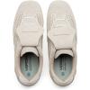 image:imageVepose Womens Retro Square Toe GAT Sneakers Suede Trainers with Removable Flap Arch Support Walking Shoes for Office Travel 8203Beige01