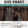 image:imageVepose Womens Retro Square Toe GAT Sneakers Suede Trainers with Removable Flap Arch Support Walking Shoes for Office Travel 8203White Grey