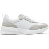 image:imageVepose Womens Fashion Sneakers 2026 Comfortable Lightweight Braided Casual Footwear with Arch Support 8216 Lace up Tennis Walking Shoes for Daily WearWhite Grey8216sneakers01