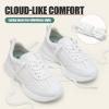 image:imageVepose Womens Fashion Sneakers 2026 Comfortable Lightweight Braided Casual Footwear with Arch Support 8216 Lace up Tennis Walking Shoes for Daily WearWhite8216sneakers