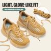 image:imageVepose Womens Fashion Sneakers 2026 Comfortable Lightweight Braided Casual Footwear with Arch Support 8216 Lace up Tennis Walking Shoes for Daily WearBrown8216sneakers