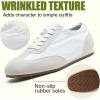 image:imageVepose Womens Fashion Sneakers 8200 Arch Support Comfortable 2026 Tennis Walking ShoesWhite Greysneaker 8200