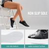 image:imageVepose Womens Walking Sneakers White Dressy Tennis Shoes with Arch Support Lace up Casual Low Top Fashion Travel ShoesBlack