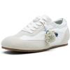 image:imageVepose Womens Fashion Sneakers 8200 Arch Support Comfortable 2026 Tennis Walking ShoesWhite Grey01