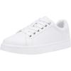image:imageVepose Womens Walking Sneakers White Dressy Tennis Shoes with Arch Support Lace up Casual Low Top Fashion Travel ShoesWhite