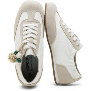 image:imageVepose Womens Fashion Sneakers 8200 Arch Support Comfortable 2026 Tennis Walking ShoesBeigesneaker8200