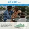 image:imageVepose Womens Casual Dressy Retro Gat Fashion Sneakers Square Toe Suede Woven Raffia Lace Walking Tennis Shoes Comfortable Cute Memory Foam Lightweight Everyday Travel 8205Green Woven