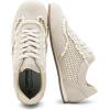 image:imageVepose Womens Casual Dressy Retro Gat Fashion Sneakers Square Toe Suede Woven Raffia Lace Walking Tennis Shoes Comfortable Cute Memory Foam Lightweight Everyday Travel 8205Beige Woven01