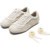 image:imageVepose Womens Casual Dressy Retro Gat Fashion Sneakers Square Toe Suede Woven Raffia Lace Walking Tennis Shoes Comfortable Cute Memory Foam Lightweight Everyday Travel 8205Beige Woven01