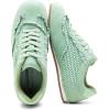 image:imageVepose Womens Casual Dressy Retro Gat Fashion Sneakers Square Toe Suede Woven Raffia Lace Walking Tennis Shoes Comfortable Cute Memory Foam Lightweight Everyday Travel 8205Green Woven01