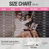 image:imageVepose Womens Heeled Sandals Comfortable Cute 2 Inch Sculptural Low Chunky Block Heels Sexy Square Open Toe Slip on Sandals for Wedding Prom Party Elegantes Sandalias 6112White