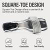 image:imageVepose Womens Low Chunky Heel 22 Inch Sandals Square Open Toe Dress 6109 Sandals Comfortable SlipOn Design with Rhinestones Sexy Evening Party ShoesSilver Rhinestone