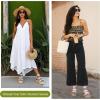 image:imageVepose Womens Platform Sandals Wedge Espadrilles 22 Inch Elastic Strap Open Toe Comfortable Cute Sandalias Dressy Summer Vacation Casual Beach Work Wedding 876Cute Espadrilles876white