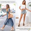 image:imageVepose Womens Wedge Sandals Peep Toe 33 Inch High Heel Platform Espadrilles Dressy Comfortable Summer Vacation Trendy Ankle Strap Buckle Shoes Work Wedding 880High Wedge880white