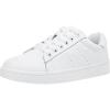 Leather Sneakers-8002l-white