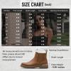 image:imageVEPOSE Womens Chelsea Boots 9519 Slip on Platform Chunky Heel Round Toe Ankle Boot with Elastic BandWhiskychelsea Boots9519