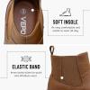 image:imageVEPOSE Womens Chelsea Boots 9519 Slip on Platform Chunky Heel Round Toe Ankle Boot with Elastic BandWhiskychelsea Boots9519