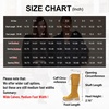 image:imageVepose Womens 953 Knee High Combat Boots Chunky Platform Heel Lace Up Gothic Punk Work Boots for Dresses and JeansYellow