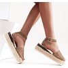 image:imageVepose Womens Platform Wedge Sandals Open Toe 23 Inch Espadrilles Dressy Comfortable Summer Vacation Trendy Ankle Strap Buckle Shoes Work Wedding 400ASummer Sandal400abrown