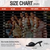 image:imageVepose Womens Single Band Heeled Sandals Slip On Square Open Toe Mules  Approx 3 Inch Rectangular Slim Block Heels Dressy Wedding Guest Prom Business Casual 6105 ShoesBlack