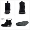 image:imageVepose Womens Suede Leather Ankle BootsBlack9003