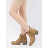 image:imageVepose Womens Suede Leather Ankle BootsBrown9003