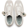 image:imageVepose Womens Retro GAT Casual SneakersBoho Lightweight Square Toe Suede TrainersRemovable Pom PomComfy Memory Foam Cute Everyday Commute Travel Shoes 8200Beige01