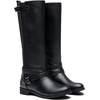 image:imageVepose Womens Knee High Riding Boots Low Heel Tall Boots with ZipperBlackriding 952