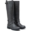 image:imageVepose Womens Knee High Riding Boots Low Heel Tall Boots with ZipperGreyriding 952